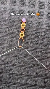✨Beading Pattern Step By Step✨ How gorgeous & Easy! You can turn this into bracelets, earrings, necklaces, rings like shown in the video and so much more!!! #beads #beadedjewelry #beadedearrings | Beading & Bisutería Tutorials