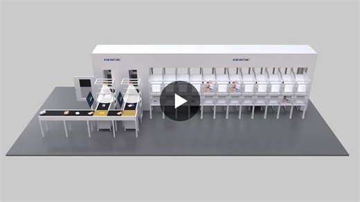 #sorting #distributioncentre #automation #putwall #courier #ecommerce #kengic | Suki Xie