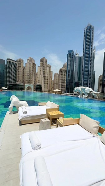 Explore the Coolest Pool in Dubai Marina