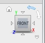 View rotation by 90 degree at arbitrary viewpoint