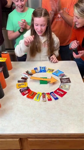 "Ultimate Candy Spinner Challenge 🍫 Dad, mom, and kids play funny family Halloween party game for festive prizes. Spin to a candy to win a prize. Whoever spins to the money, wins a huge cash prize." 🎬 This video was produced by Network Media and Benson Bros | Play Together Stay Together