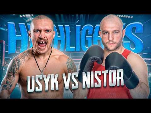 Heavyweight Boxing! Oleksandr Usyk (UKRAINE) vs Mihai Nistor (ROMANIA) | Fight Highlights