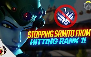 【守望先锋】Kephrii：夭寿啦！K神黑百合堵门Rank1选手了 前百天梯的完美配合局 精彩暴雪世界日常