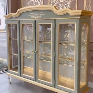 2.7M views · 100K reactions | Thrifty Transformations - China Cabinet Edition | Kaćha Furniture | Facebook