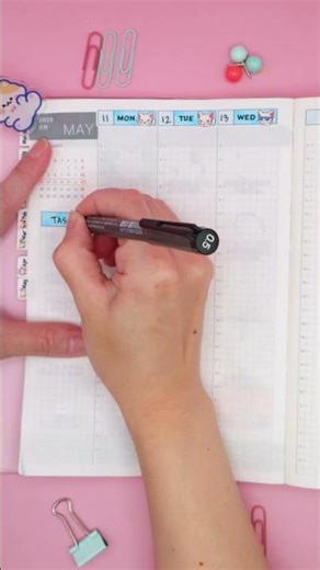 Let's Setup my Weekly Spread in my Hobonichi Cousin!