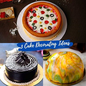 72K views · 1.6K reactions | Learn this 3 easy and amazing cake decorating Ideas even if you are a beginner | Mint's Recipes | Facebook