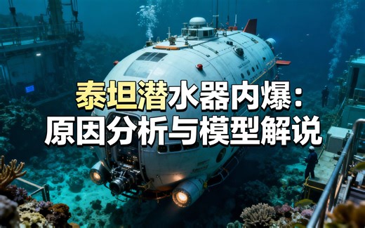 [中配]泰坦潜水器内爆：原因分析与模型解说 - AiTelly