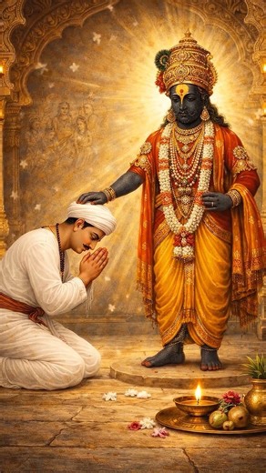 Powerful Vitthala Chant 🔥 | Listen Daily for Peace ✨ | Feel Divine Bliss #shorts