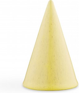 Kähler Design Glazed Cone - 11 cm - Licht Geel | bol