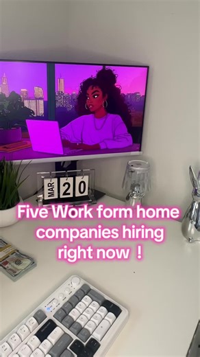 March 20, 2026 1. Amazon Position: Virtual Customer Service Associate Pay: $16–$18/hour benefits \t•\tHandle customer orders, returns, and account issues \t•\tEntry-level friendly 2. Apple Position: At-Home Advisor (Customer Support) Pay: $20–$23/hour \t•\tTech support customer service \t•\tPaid training provided 3. Concentrix Position: Remote Customer Support Representative Pay: $14–$17/hour \t•\tAssist customers via phone/chat \t•\tEquipment often provided 4. DJH Mechanical Corp Position: Remo