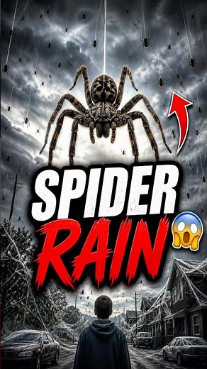Spider Rain 😱🕷️ | Nature’s