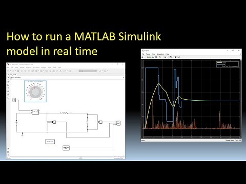 Real time simulation in MATLAB Simulink ( how to run a MATLAB Simulink model in real time )