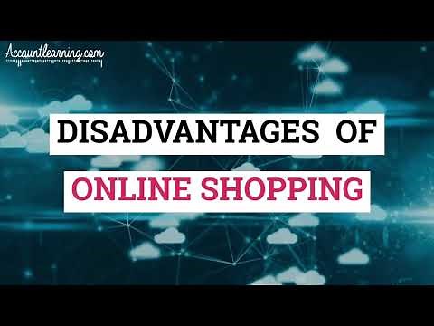 Disadvantages of Online Shopping