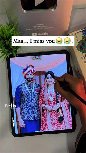 Unique Digital Merge Portrait Gift for Family Memories