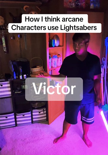 Arcane Victor: How He Would Use a Lightsaber