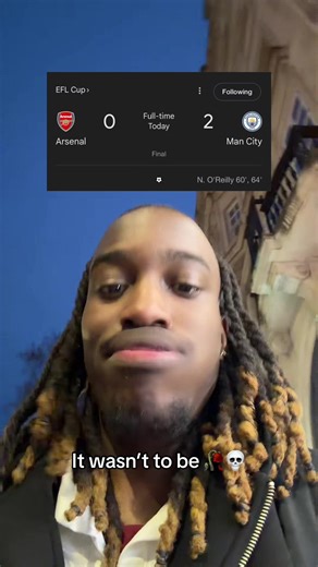 Arsenal's Carabao Cup Final Loss to Man City