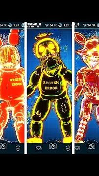 FNAF System Error Withered Animatronics Jumpscare & Workshop Animations