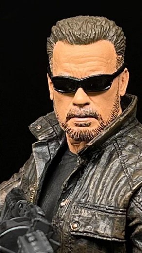 The Terminator Dark Fate T-800 Ultimate Action Figure #shorts