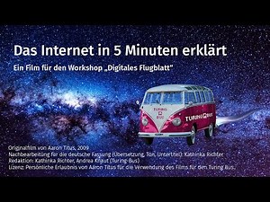 Das Internet in fünf Minuten erklärt.