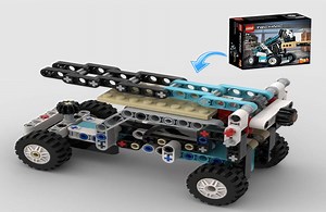 LEGO MOC-205012 Fire Engine 42133 Alternative (Technic 2024)