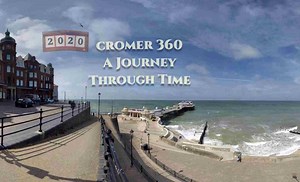 Put together a 360 simulation of Cromer Pier going back in time! Thought it might be a more immersive viewing experience. :D | The Time Travel Artist