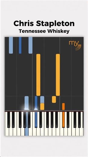 Tennessee Whiskey (Chris Stapleton) - Piano tutorial