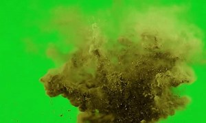 Powerful Sand Explosion On Green Screen Stock Footage Video (100% Royalty-free) 3790492775 | Shutterstock