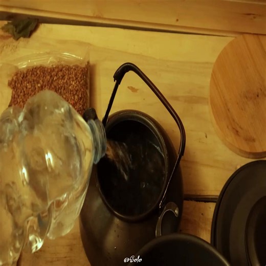 Log cabin on the riverbank in a snowstorm. ASMR | Alex Santa