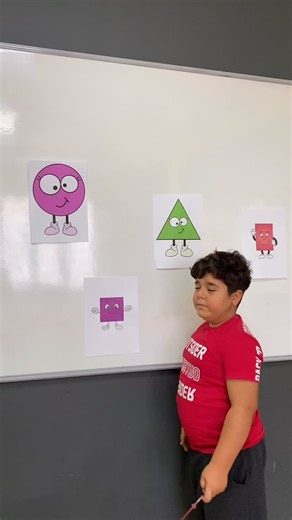 Elif 👩🏼‍🏫 on Instagram: "Let’s learn about shapes! 🔺🟦⭐ In this video, we explore basic shapes like circles, squares, triangles, and stars. It’s a fun and simple way for preschoolers to learn English while watching! 🎉 #shapes#learningfun#preschoolenglish"