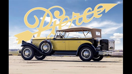 30年代梦幻魅影- 1931 Pierce-Arrow Model 43 Dual Cowl Phaeton