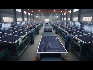Inside Solar Panel Manufacturing Factory | Step-by-Step Production Process