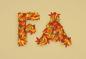 How to Create a Fall Text Effect in Illustrator | Envato Tuts