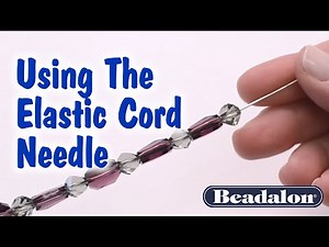 Using The Elastic Cord Needle