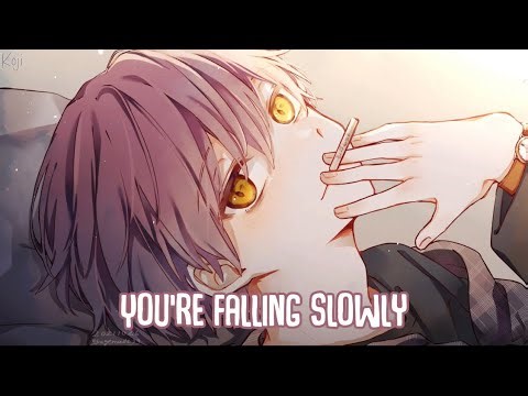 「Nightcore」→ Falling Slowly (Lyrics) by Vwillz