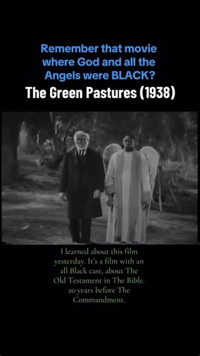 🅱️lack Wall St.® on Instagram: "The Green Pastures is a 1936 African American film depicting stories from the Bible. Click the link in the bio for our black history month shout out special"