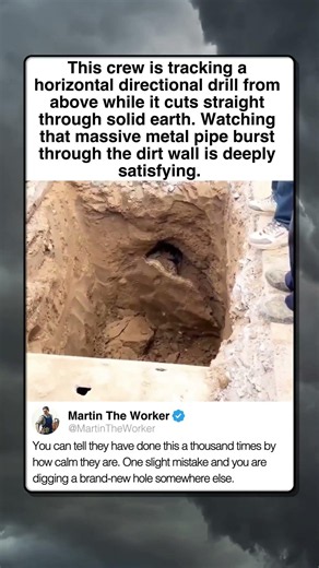 UNDERGROUND DRILLING BURSTS THROUGH PERFECTLY