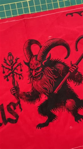 Sarah - Lettering + Artsy Stuff on Instagram: "Watch me make my first advent calendar (Krampus edition). After coming back from the Krampus run in Austria, I was inspired to make something Krampus-y for Christmas."