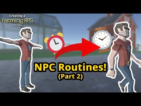 Creating a Farming RPG (like Harvest Moon) in Unity — Part 24: NPC Movement