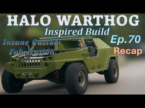 HALO Warthog-Inspired HUMVEE Build Ep.70 – The Journey So Far!