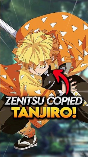 How did Zenitsu invented the 7th form of Thunder Breathing! Demon Slayer Explained #shorts