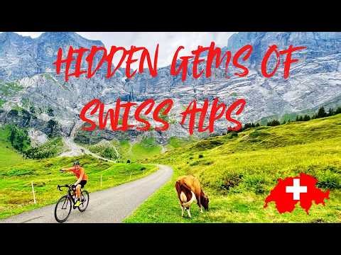 Cycling & Wandering through Swiss Alps & villages | Autumn adventure vlog