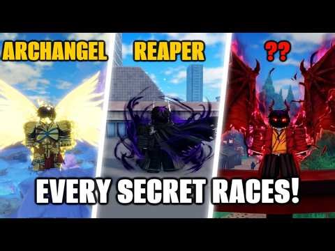 How to Get ALL of the SECRET Races in Sailor Piece Roblox!