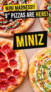 Family dinner just got a whole lot easier! 🔥 Introducing 9" Miniz - customizable mini pizzas that put an end to topping tantrums. Everyone gets their perfect pie, no arguments needed 🍕💯 | Zalat Pizza