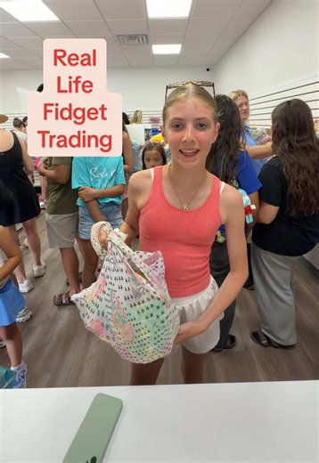 Tag me in her video if you see it! I want to see her POV! ❤️ Real Life Fidget Trading with Mrs. Bench! 🥳 ALL FIDGET TRADING IS BY APPOINTMENT ONLY🚨 EMAIL MRS. BENCH TO MAKE AN APPOINTMENT #mrsbench #fidgettoysplus #worldsbiggestfidgettoystore #reallifefidgettrading #fidgettrading