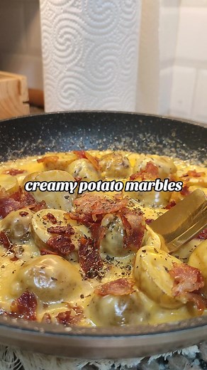 Creamy and Cheesy Potato Marbles Recipe | Easy and Delicious Snack