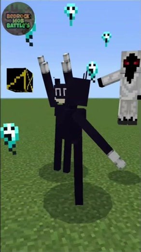 CC (RaymanMC) vs Awakened Entity 303 | MobBattle #short #shorts #minecraft #minecraftshorts #mcpe