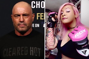 Fallon Fox calls for Joe Rogan's podcast to be AXED over 'transphobic' comments
