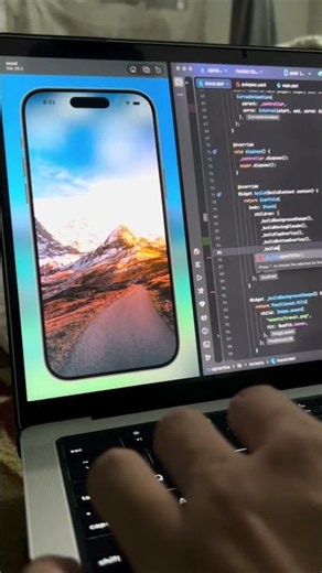 Building a Beautiful Flutter Travel App UI Onboarding #flutter #travel