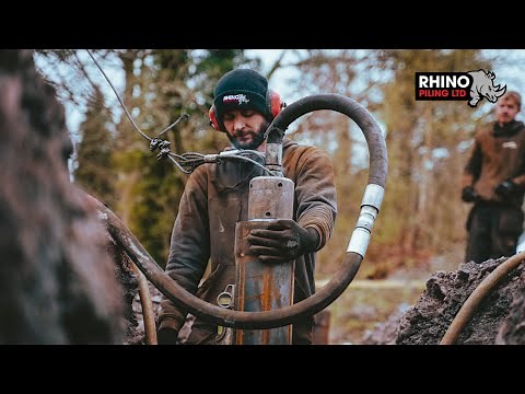 The Piling Process // Spotlight On The Grundomat ft Tracto Technik
