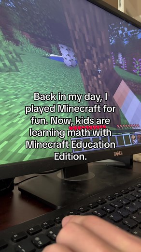 Aprender Matemáticas con Minecraft Education Edition